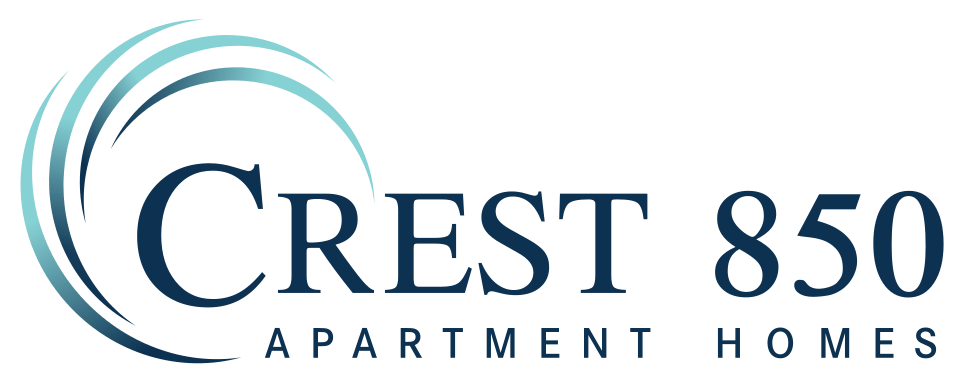 the logo for the crests 500 apartment homes contest